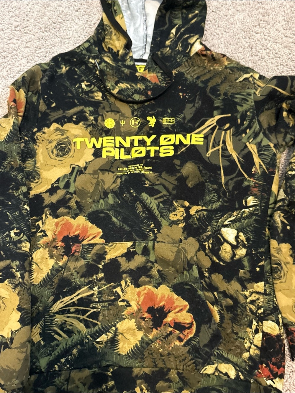 Twenty One Pilots Trench Camo Hoodie